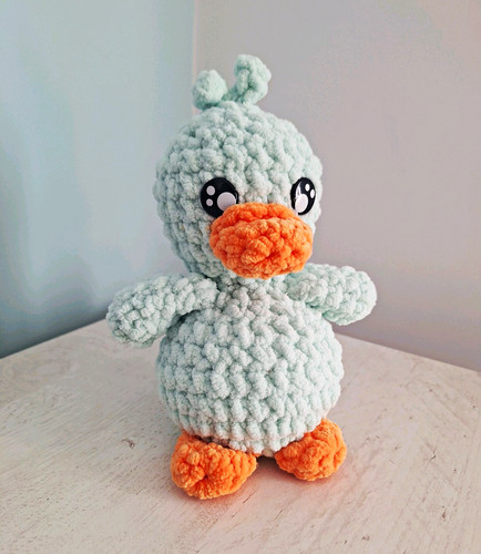 Gehäkelter pinguin - gehäkelter,