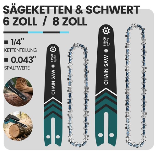 6zoll sägekette - 4x,