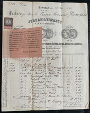 Jordan & Timaeus Rechnung 23 05.1891 Doppelseite