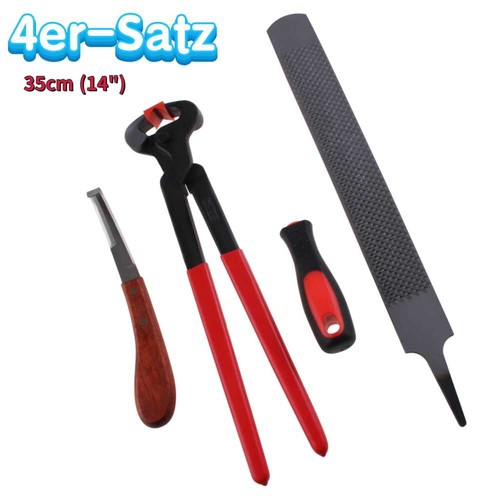 4er satz hufschneidezange - 4er-satz,