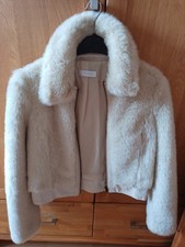 Neuwertige Fellimitatjacke Gr