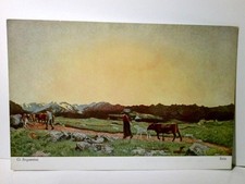 Nostalgie / Vintage / Kunst. Sein von G. Segantini. Alte Ansichtskarte / Künstle