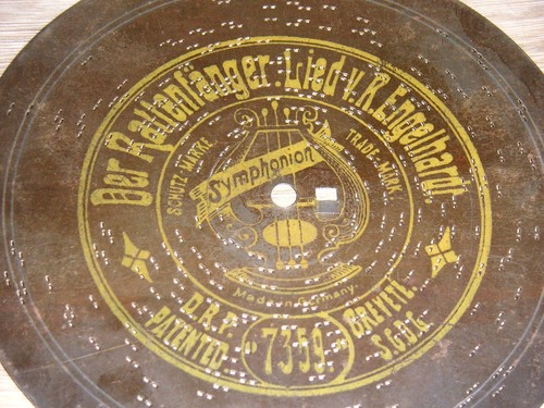Antique symphonion metal music - antique,