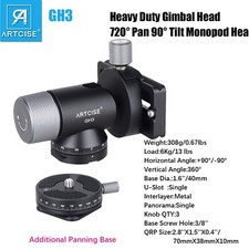 Einbeinstativ Gimbal Head