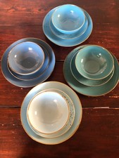 Creatable Nature Collection Aqua 12-teiliges Teller-Set - Blau (20966)