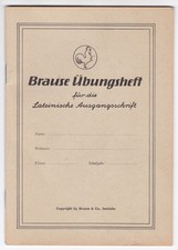 Brause Übungsheft blanko