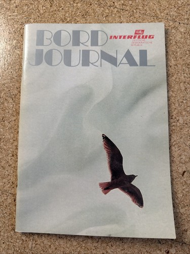 Interflug bordjournal nov 1989 - interflug,