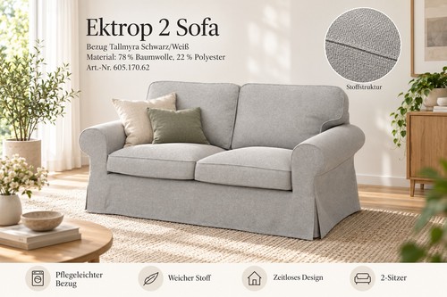 Ikea ektrop 2 sofa - 🔥ikea🔥,