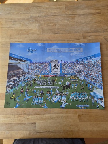 Fanposter tsv 1860 münchen - 1860,
