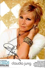 Original Autogramm Claudia