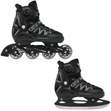 2in1 Inlineskates Hockeyschlittschuhe Croxer Torch verstellbar 39-42, 42-45 -Neu