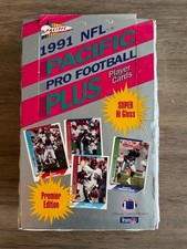 1991 Pacific Plus Football Wax