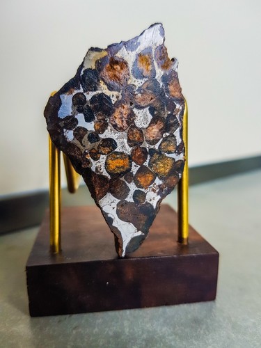 Pallasit meteorite gram - pallasit,