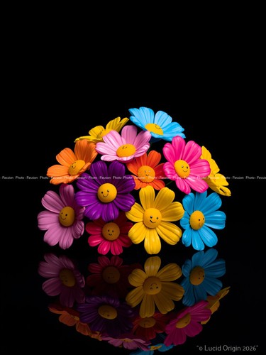 Foto blumen bunt - bunt, grafiken