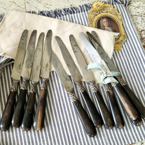 Antike messer horn - horn,, vorne
