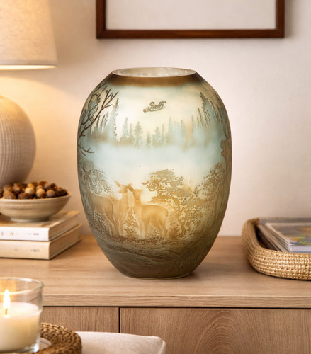 Gallé stil vase mit - gallé,