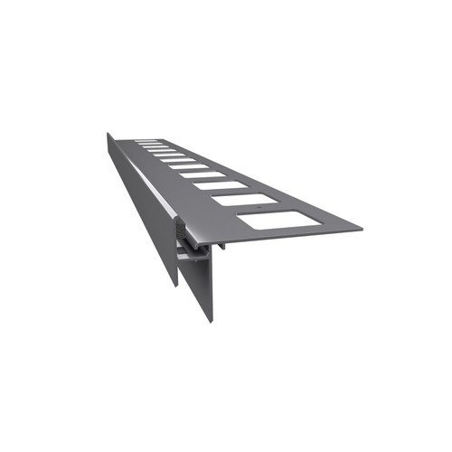 Aluminium dachrandprofil - aluminium,