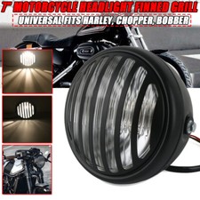 7" Motorrad Scheinwerfer Grill
