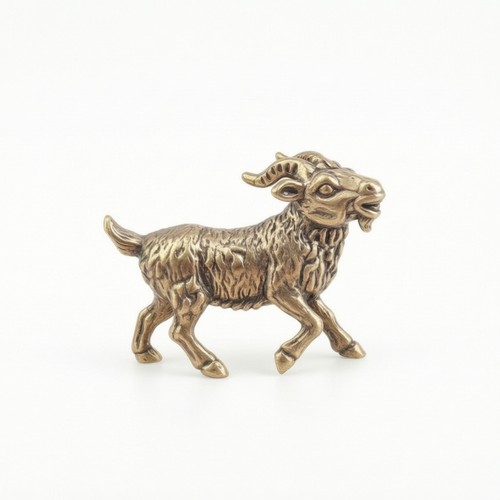 Ziegenfigur vintage teetier - ziegenfigur,