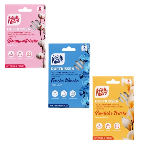 Fresh more duftkissen mix 3 - fresh, &