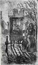 Herbert Zangs Radierung handsigniert sehr selten