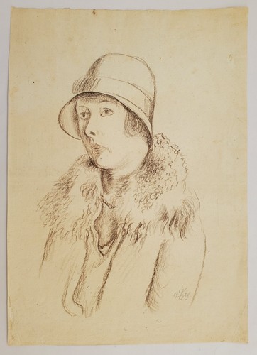 Zeichnung farbstift portrait - zeichnung,