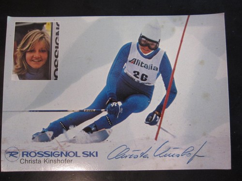 Autogramm christa kinshofer - christa,