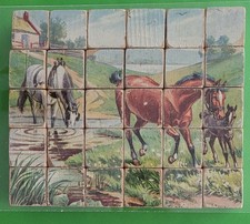 Altes Holzblock Puzzle 6