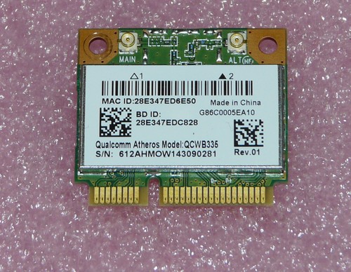 Qualcomm atheros qcwb335 wlan - atheros,