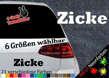 Zicke Aufkleber Mädchen 6