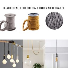 3-adriges Textilkabel