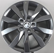 1x Alufelge 17 Zoll Skoda Superb Octavia 3 5E 6Jx17 ET48 5E0601025N (3)