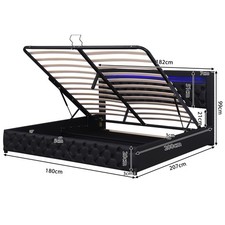 Polsterbett LED Bettgestelle