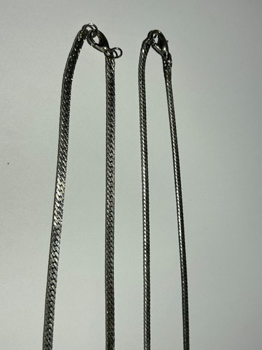 Vintage silberfarbene - 2x,