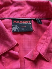 Mammut Bluse, Hemd Größe S, Pink Langarm Outdoor Wandern Trekking