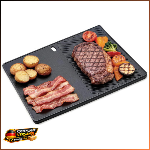 Grillplatte 43cm 32cm - grillplatte,
