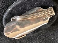 Besteckring Gr. 60 Silber ( geprüft ) Löffelring 6cm ! lang Handarbeit Vintage 