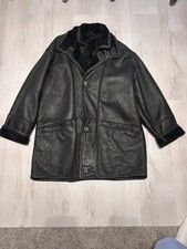 Echte lammfell lederjacke - echte,