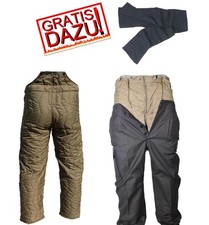 Bundeswehr Kälteschutz Hose 48/50  M/L Winterhose Steppfutter Thermohose + Schal