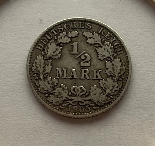 Deutsches reich mark - deutsches, 1905