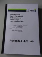 Ersatzteilliste Deutz Agrostar