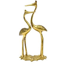 Vintage Figur Kraniche Reiher