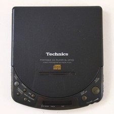 Compact Disc Tragbarer CD Player Technics SL-XP700 Schwarz Gebraucht Defekt