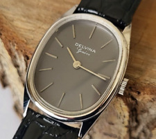 Delvina Geneve  Handaufzug Swiss Made   Damenuhr *38