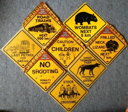 19c australien schild - australien,