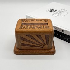 Antiker Holz Zigarettenspender