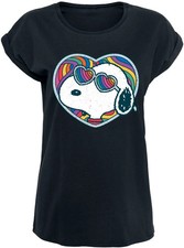 Peanuts T-Shirt Damen Snoopy -