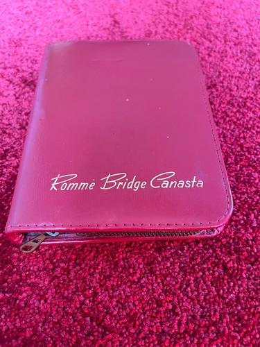 Vintage romme canasta bridge - romme,