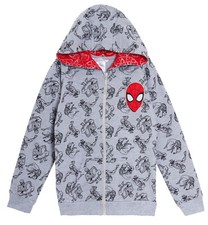 Jungen Spiderman Kapuzenjacke