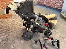TFK Twinner Twister Kinderwagen schwarz inkl. Zubehör